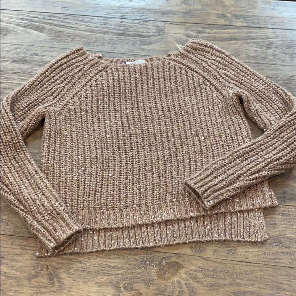Sequin sweater. Size xs